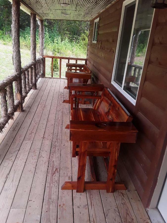 Amish Made Cedar Cabin With A Loft On A Buffalo Farm Close To The Buffalo River Marshall Eksteriør bilde